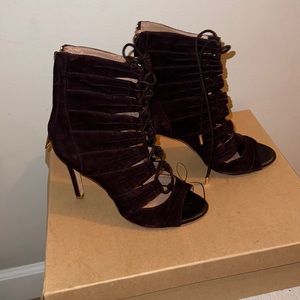 Josie Open Toe Booties